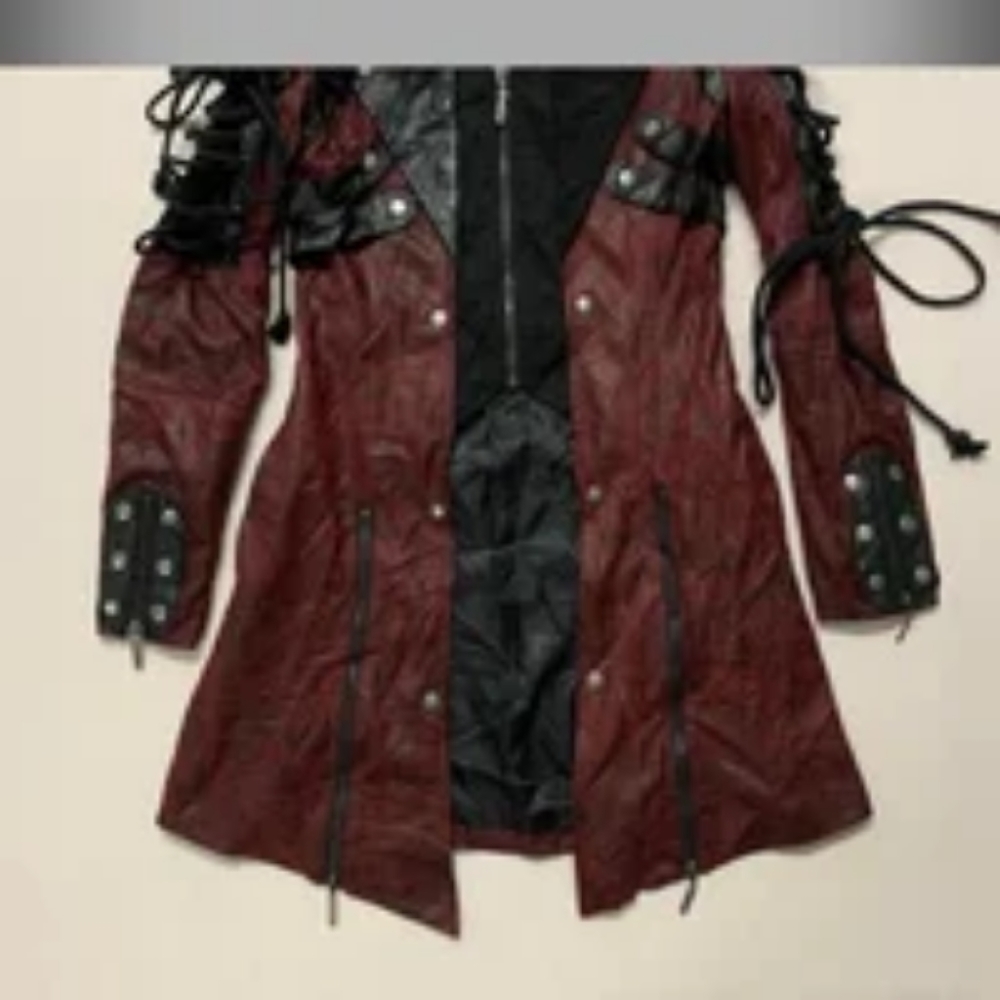 Punk Rave trench coat